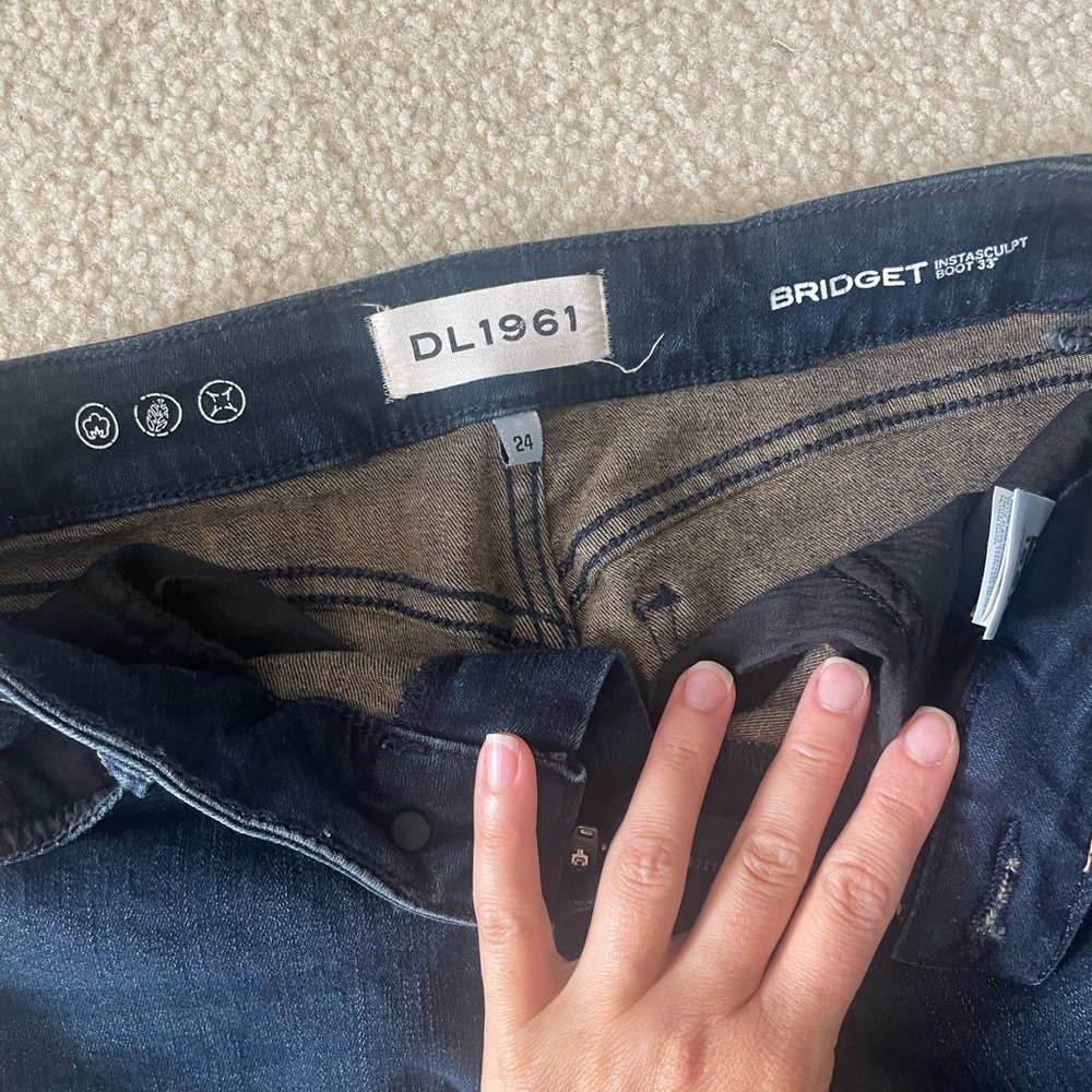 DL1961 Women's Boot Cut Jeans - Deep Indigo